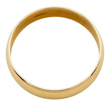 9ct Gold 3.5g Wedding Ring size X